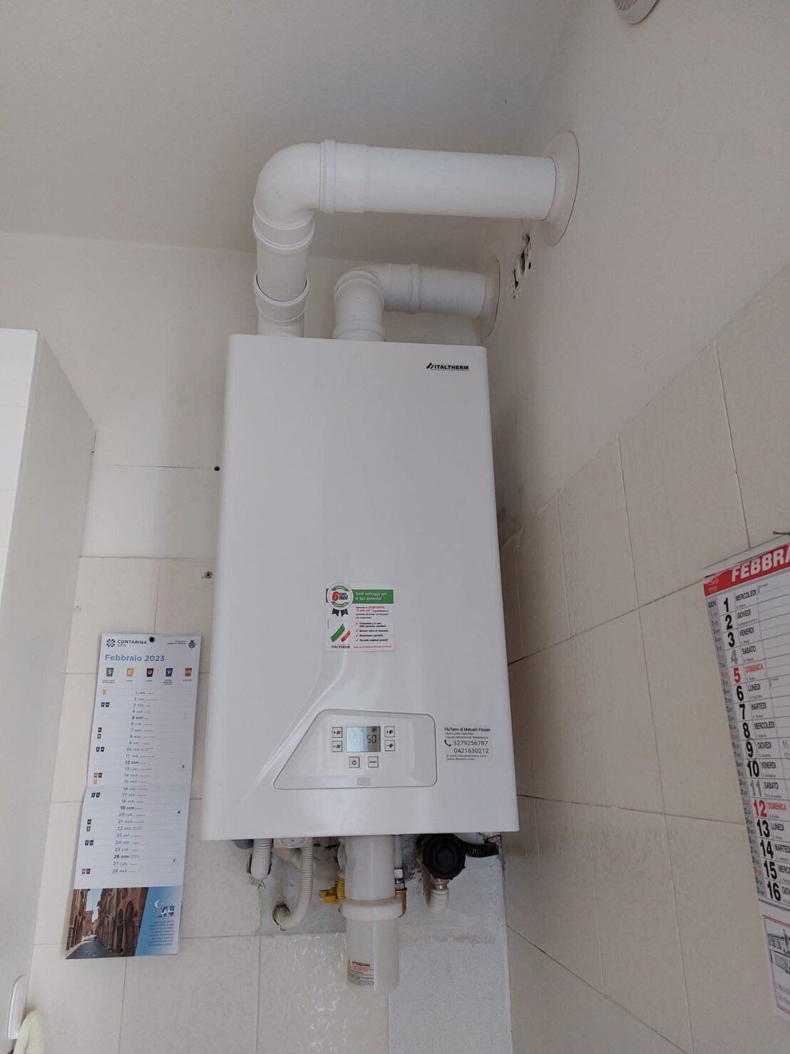 Installazione caldaia a condensazione in appartamento
